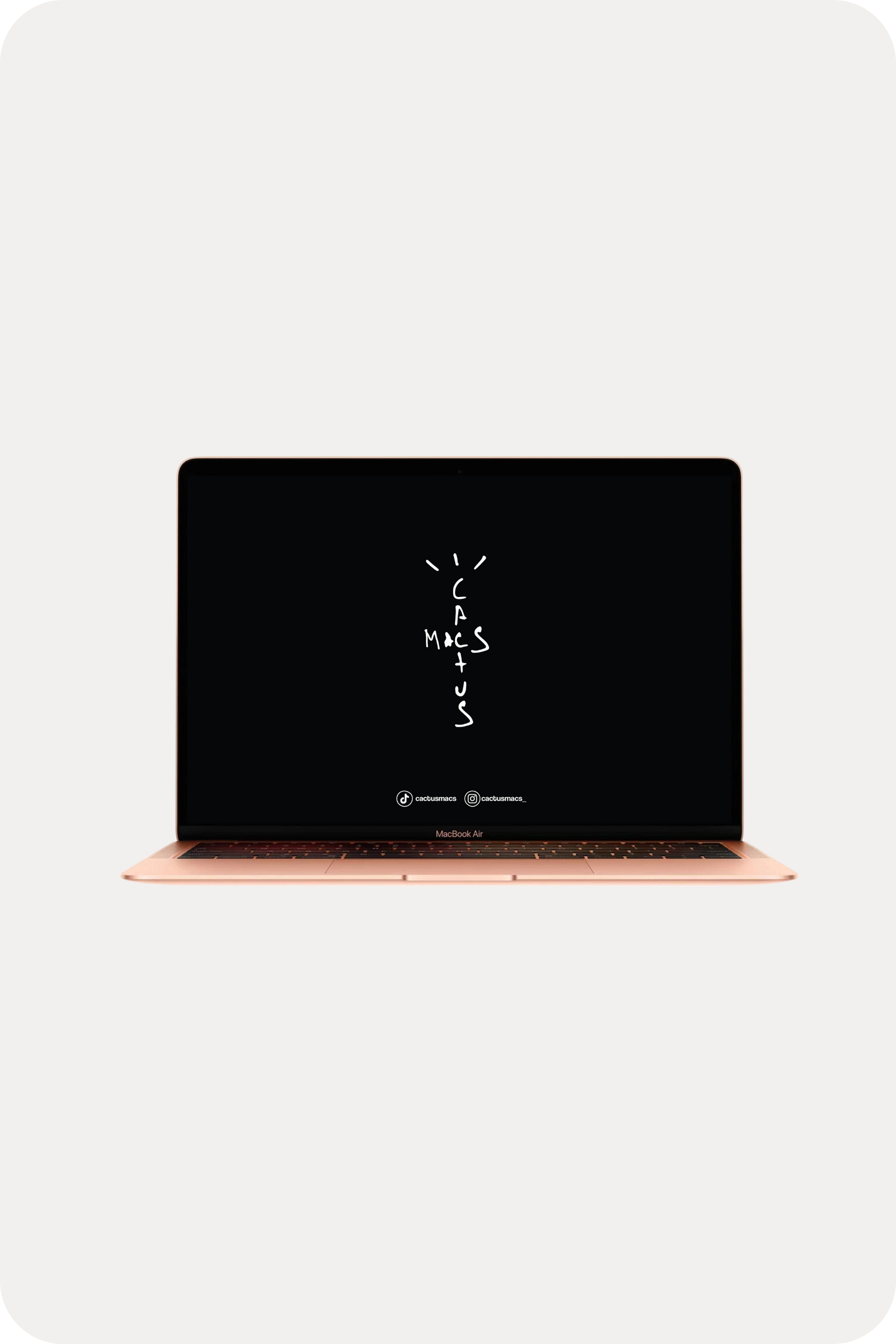 Macbook air M1 rose gold (usada)